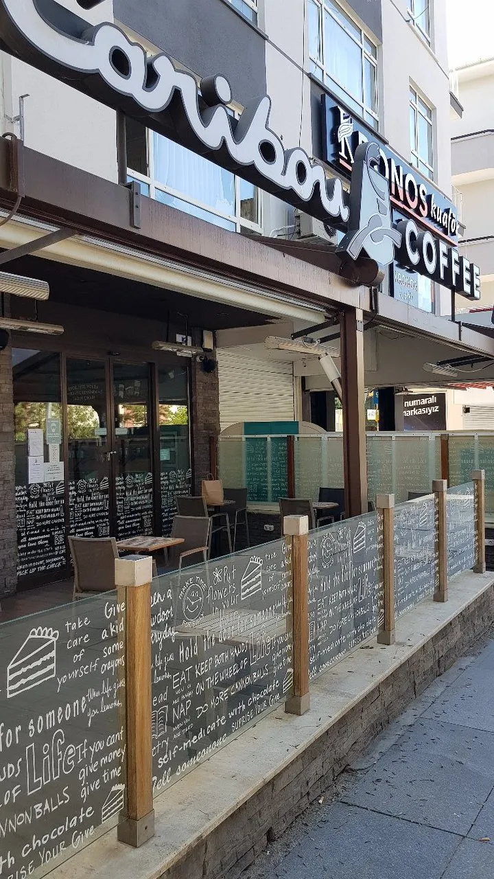 Caribou Coffee projesinden bir görsel