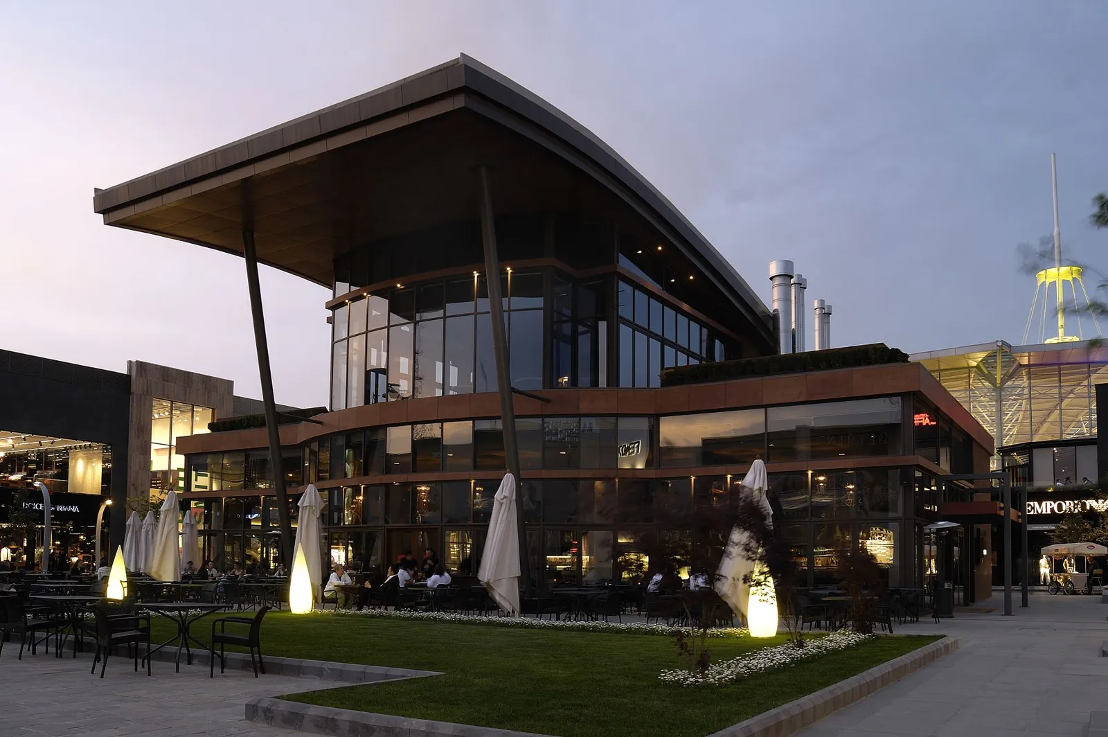 Masa Restaurant projesinden bir görsel