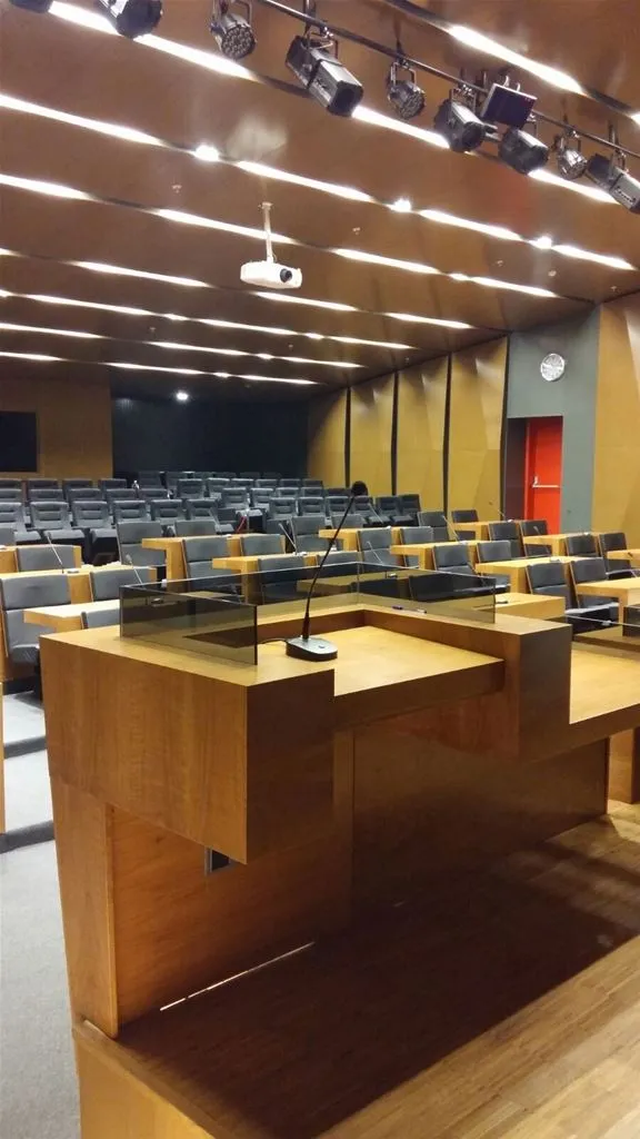 Şişli Belediyesi Meclis Salonu projesinden bir görsel